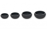 Kauss Lionto, 18 cm, 1070 ml, must