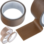 Isolatsioonilint Rosfix 90mm x 10m &ndash; Kuumakindel kuni 300&deg;C, Klaaskiud, Paksus 0,18mm