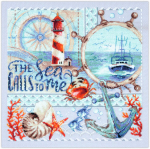 Tikkimiskomplekt Magic Needle "The Sea Calls to Me&hellip;" 540-702