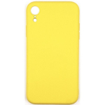 Aizmugurējais vāciņ&scaron; Evelatus Apple iPhone XR Nano Silicone Case Soft Touch TPU Yellow 4752192033934 EIXRSSY (4752192033934)