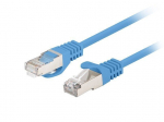Lanberg v&otilde;rgukaabel Patchcord cat.6 FTP 3M 10-pack fluke passed sinine