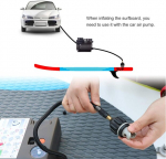 Paatide ja kajakkide tarvikud, osad T&auml;ispuhutava paadi SUP pumba adapter &Otilde;hupumba muundur &Otilde;huklapi adapter Tavaline &otilde;hupumba adapter pumbapea &uuml;hendus t&auml;ispuhutava s&uuml;sta p&uuml;stiku aerulaua jaoks t&auml;ispuhutav