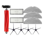 Roborock Tarvikud S7/ S7+ Puhastus Tarvikute Komplekt 28tk, Juodas rinkinys-11vnt