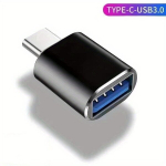 T&uuml;&uuml;p-C kuni USB3.0 Adapter 2 Komplekt T&uuml;&uuml;p-C &Uuml;leminek., Juoda