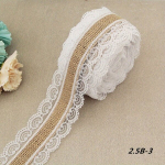 1 Rull, Jute Burlap Lint (2.0 Meetrit), Pitsiga Vintage Rustic Lint., Stilius 3