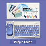 Juhtmevaba Klaviatuur ja Hiir Android iPad Samsung Xiaomi Tahvelarvutile Inglise Klaviatuur.