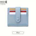 RFID Varastamisvastane Naiste Rahakott, Mitme Kaardi Kaardikott variant-28436, Mėlyna B