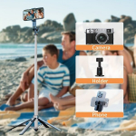 Selfie pulk (Selfie stick) 1tk 177.8 Cm Selfie Stick Telefoni Kaamera Jaoks, Statiiv Puldi Ja Telefonipidikuga, Pikendatav, Kerge Selfie Stick Reisi Statiiv, &Uuml;hilduv IPhone/Android Telefoni/Kaamera/Webikaamera Jaoks.