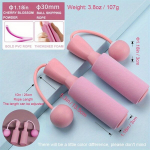 Juhtmevaba H&uuml;ppen&ouml;&ouml;r Sisseehitatud Loenduriga Kodune Treening., Rožinis mažas rutulys