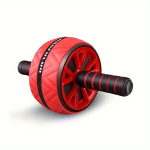 K&otilde;hulihasratas p&otilde;lvealusega, sobib treeninguks ja fitnessiks., Raudonas + Klūpimo kilimėlis