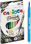 Viltpliiatsid Carioca Super Brush, 10 v&auml;rvi