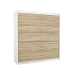 Kapp ADRK Furniture Esteva, valge/tamme v&auml;rv