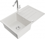 Graniidist k&ouml;&ouml;givalamu Mexen Bruno koos segisti ja sifooniga, White+Grey/Chrome