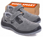 Nahast t&ouml;&ouml;saapad SANDAALID 47 PROTECTIVE ohutusmokkast BAVARO S1 SRC, 47