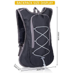 Jalgratturi seljakotid, jalgratta seljakott, 8L veekindel kokkupandav spordikott rattas&otilde;iduks, matkamiseks, telkimiseks ja reisimiseks