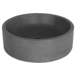 &Uuml;mmargune valamu 42 x 42 x 13 cm, tumehall