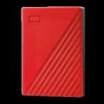 V&auml;line k&otilde;vaketas Ārējais disks WD 6TB My Passport 2.5" USB 3.2 Red