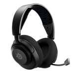 Wireless Gaming Headset - STEELSERIES - Arctis Nova 5P - Black - ClearCast 2.0 - 36 hour battery life