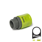 Kiirliitmik v&auml;liskeermega 3/4" Bradas LIME LINE