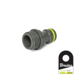 Adapter v&auml;liskeermega 1/2" Bradas LIME LINE