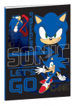 Sonic the Hedgehog Go Fast Sonic the Hedgehog B/5 Lined Notebook 40 lehte