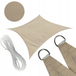 P&auml;ikesepuri/varikate, 4x3 m, taupe v&auml;rvi