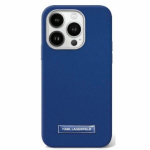 Karl Lagerfeld KLHMP16LPGMSRPB iPhone 16 Pro 6.3" niebieski|blue hardcase FW Metal Plate MagSafe