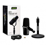 Shure mikrofon MV7+-K-BNDL - lectern/vocal with XLR/USB-C connector, must + desk stand GATOR