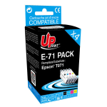 UPrint E-71 BK| C| M| Y 4 Pack