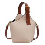 Naiste kotid,kaasaskantav nahast kott | Single Shoulder Crossbody | Niche k&auml;ekott naistele, valge