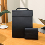 2tk komplekt, Kaasaskantav S&uuml;learvuti Kott, Apple Sobiv, Vooderdis, 33.78 Cm/39.62 Cm S&auml;ilituskott, Juoda + priedų paketas