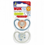 Lutt Nuk Space Night 10730578, 0-6 kuud, 2 tk