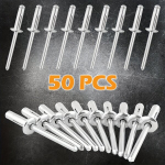 50tk Puhas Alumiinium Pime Neet Kolm Haru Neet 4.8 X 16 Mm, 4,8x16 mm