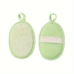 2tk N&auml;o Luffa Padjad N&auml;okoorija Pesuk&auml;sn Komplekt, 2 vnt Green Bamboo Firber Pad