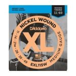 Elektrikitarri keeled D'Addario EXL115W .011