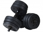 REGULEERITAV HANTLITE KOMPLEKT 2X10 KG (20 KG)