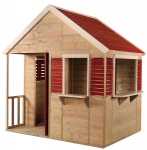 Laste m&auml;ngumaja, Wendi Toys M12R Summer Villa, 120 x 155 x 168 cm, punane
