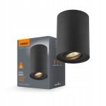 Must Videx 30W GU10 pinnapealne laevalgusti