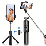 Multifunktsionaalne Pikendatav Selfiepulk Statiivi ja Eemaldatav Juhtmevaba Pult