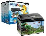 Akvaarium Aquael Aqua4Kids 40/P D&N 25L, must, koos varustusega