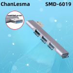 Uus 4-&uuml;hes Jaam USB Type-C Kiirolaadimine. , USB-4 USB prijungimo stotis-020-A kairysis stilius