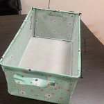 Lilleline Oxford Riidest Hoiukast Riietele ja M&auml;nguasjadele. , Nėra vir&scaron;elio