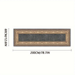 1tk Nordiline Moodne Lihtne Jooksurada Vaip, Pestav Masinas., 60x200cm / 23,6x78,7 colio