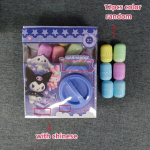 Hello Kitty & Kuromi Mini M&auml;ngukast - Kogutav Tegelaskuju Munakeerutamise Masin Armaste Nukkudega, Violetinė