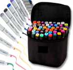 Kahepoolsed markerid-viltpliiatsid Decoartlt, 40 tk