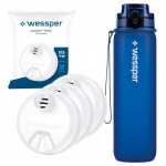 Wessper 0,5l filterpudel kooli jaoks lastele + 3 veefiltrit