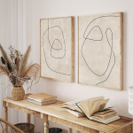 Plakat, 2 tk, 50 x 70 cm / 19,6 x 27,5 colio be rėmelio