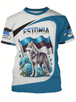 Meeste t-s&auml;rk ESTONIA, suurus S, S