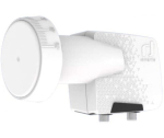 LNB kaksikanttel - INVERTO - IDLH-TWL410-HMPRO-OPN - 2 v&auml;ljundit - Mahutavus 40 mm - Valge