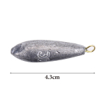 P&uuml;&uuml;giraskused, 6 tk. Uued p&uuml;&uuml;giraskused Sinkers Waterdrop Shape Casting kalastustarbed (30g),